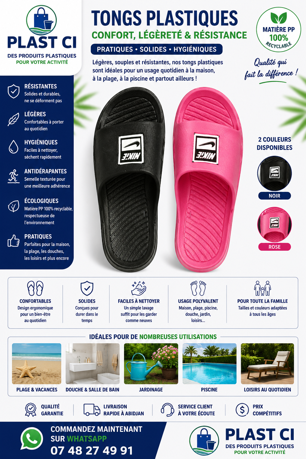 Sandales NIKE E MIX — PLAST CI
