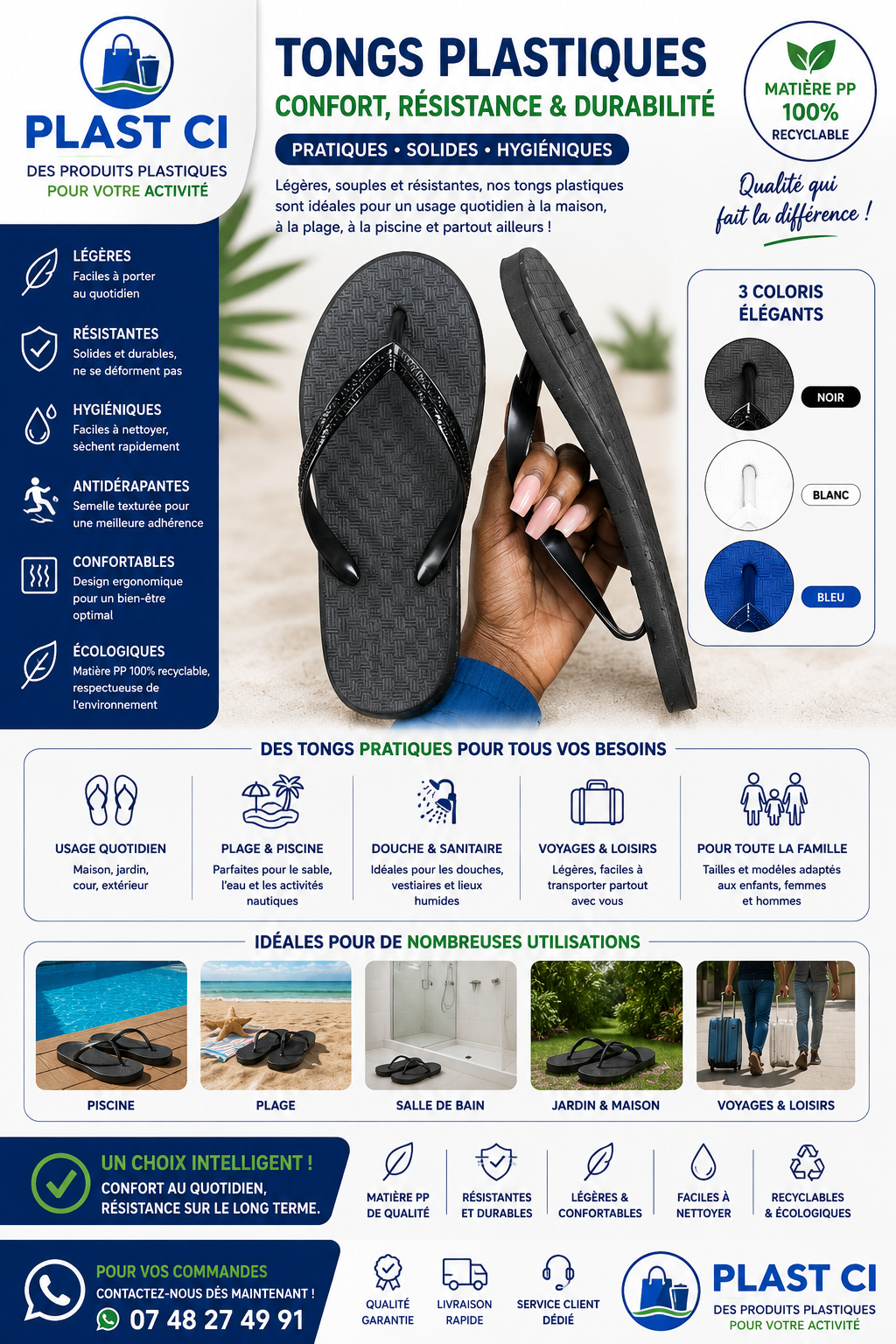 Sandale de douche — PLAST CI