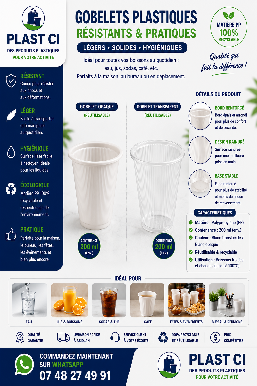 Pot sauce moyen — PLAST CI